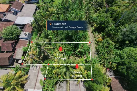 Photo of 300 Sqm Perfect Land Near Yeh Gangga Beach in Kedungu