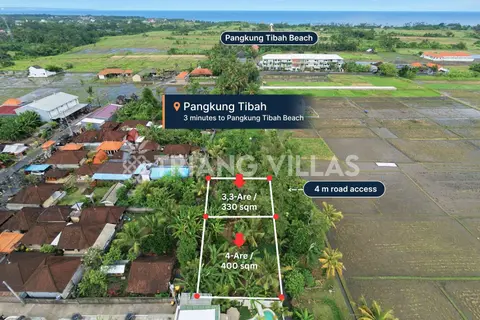 Photo of 3.3 & 4 Are Leasehold Land For Sale In Pangkung Tibah Bali in Kedungu