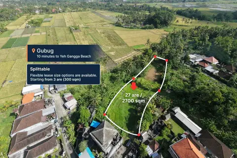 Photo of Splittable 27 Are Land In Gubug With Rice Field Views in Kedungu