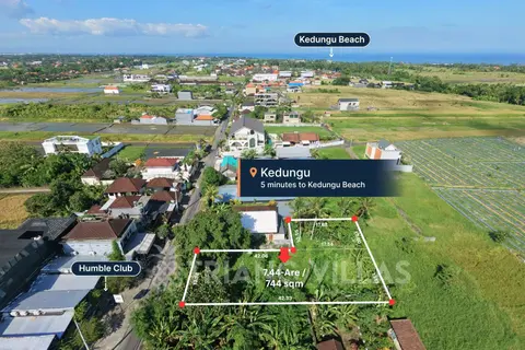 Photo of Prime 7.44-Are Leasehold Land On Kedungu's Main Beach Route in Kedungu