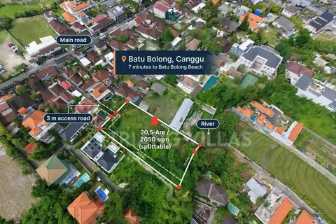 Photo of Rare 20.5 Are Leasehold Land In Batu Bolong Canggu in Canggu