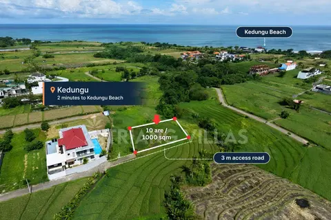 Photo of 10-Are Land In Kedungu For Lease 2 Minutes From The Beach in Kedungu