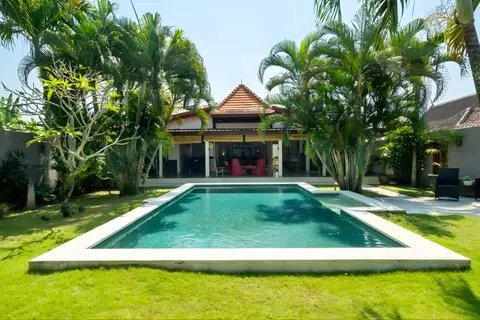Photo of 3BR Modern Joglo Villa near Nyanyi Beach in Nyanyi