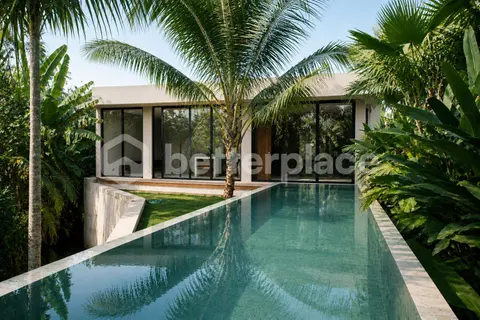 Photo of Beautiful Contemporary Villa Surrounded by Rice Fields and Volcano Views with Private Pool Just Three Minutes from Pigstone Beach in Kedungu