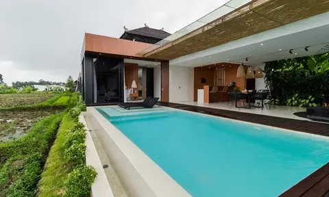Photo of Rice Field View 3 Bedroom Villa for Sale Leasehold in Sayan in Ubud
