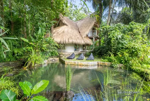 Photo of 4 Bedrooms Eco Villa with River and Jungle View for Rent Near Greenschool in Ubud